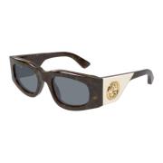 Gucci Stiliga solglasögon Gg1664S-003 Brown, Unisex