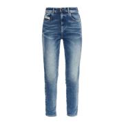 Diesel Jeans 1984 Slandy-High Blue, Dam