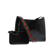 Gucci Vintage Pre-owned Tyg gucci-vskor Black, Dam