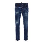 Dsquared2 Slitna Slim-Fit Jeans Blue, Herr