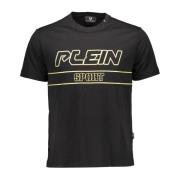 Plein Sport Kortärmad Herr T-shirt Svart Black, Herr