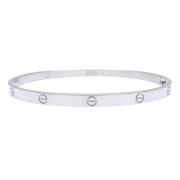 Cartier Vintage Pre-owned Metall armband White, Dam