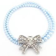 Miu Miu Pre-owned Pre-owned Metall armband Blue, Dam