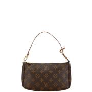 Louis Vuitton Vintage Pre-owned Canvas louis-vuitton-vskor Brown, Dam