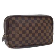 Louis Vuitton Vintage Pre-owned Canvas kuvertvskor Brown, Dam