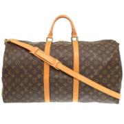 Louis Vuitton Vintage Pre-owned Canvas louis-vuitton-vskor Brown, Dam