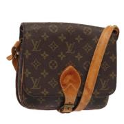 Louis Vuitton Vintage Pre-owned Canvas louis-vuitton-vskor Brown, Dam