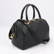 Louis Vuitton Vintage Pre-owned Laeder handvskor Black, Dam