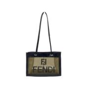 Fendi Vintage Pre-owned Canvas fendi-vskor Brown, Dam