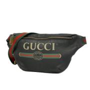 Gucci Vintage Pre-owned Laeder gucci-vskor Black, Herr