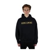 Fear Of God Svart Homecoming Fleece Hoodie Black, Herr