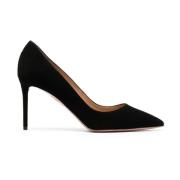 Aquazzura Svarta platta skor Black, Dam