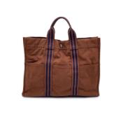 Hermès Vintage Pre-owned Bomull handvskor Brown, Dam