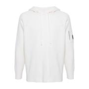 C.p. Company Stiliga Sweaters Kollektion White, Herr