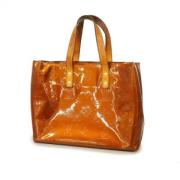 Louis Vuitton Vintage Pre-owned Tyg louis-vuitton-vskor Yellow, Dam