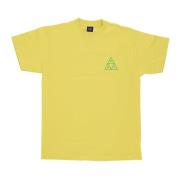 HUF Triangel Tee Kaktusblomma Kortärmad Yellow, Herr