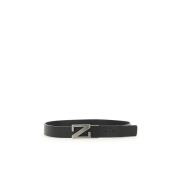 Ermenegildo Zegna Belts Black, Herr