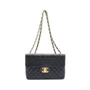 Chanel Vintage Pre-owned Laeder chanel-vskor Black, Dam