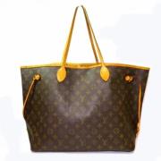 Louis Vuitton Vintage Pre-owned Canvas axelremsvskor Brown, Dam