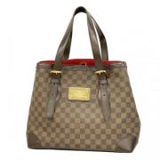 Louis Vuitton Vintage Pre-owned Tyg louis-vuitton-vskor Brown, Dam