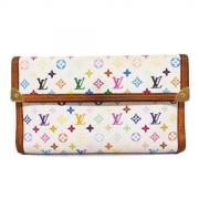 Louis Vuitton Vintage Pre-owned Tyg plnbcker White, Dam