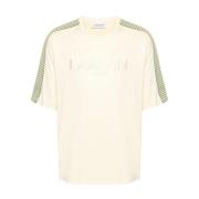 Lanvin Stiliga T-shirts och Polos Beige, Herr