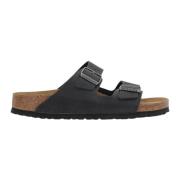 Birkenstock Svarta Sandaler för en stilren look Black, Herr