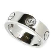 Cartier Vintage Pre-owned Metall ringar White, Dam