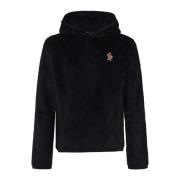 Moncler Sweatshirt med integrerad huva Black, Herr