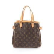 Louis Vuitton Vintage Pre-owned Canvas handvskor Brown, Dam