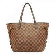 Louis Vuitton Vintage Pre-owned Tyg louis-vuitton-vskor Brown, Dam