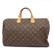 Louis Vuitton Vintage Pre-owned Tyg louis-vuitton-vskor Brown, Dam