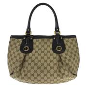 Gucci Vintage Pre-owned Canvas gucci-vskor Brown, Dam