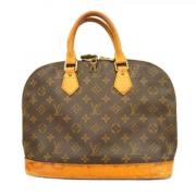 Louis Vuitton Vintage Pre-owned Tyg louis-vuitton-vskor Brown, Dam