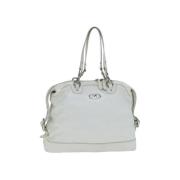 Celine Vintage Pre-owned Tyg handvskor White, Dam