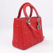 Dior Vintage Pre-owned Laeder handvskor Red, Dam