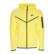 Nike Tech Fleece Zip Hood Sweatshirt Gul Yellow, Herr