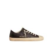 Golden Goose Svarta lädersneakers Black, Herr