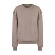 Maison Margiela Valnöt Crewneck Sweatshirt Brown, Herr