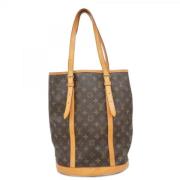 Louis Vuitton Vintage Pre-owned Tyg louis-vuitton-vskor Brown, Dam