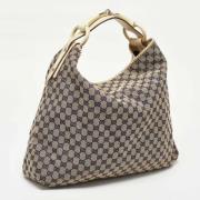 Gucci Vintage Pre-owned Canvas handvskor White, Dam