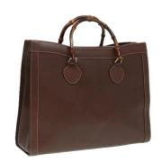 Gucci Vintage Pre-owned Laeder handvskor Brown, Dam