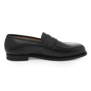 Crockett & Jones Boston Penny Loafer Black, Herr