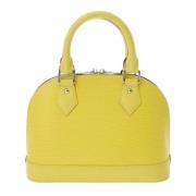 Louis Vuitton Vintage Pre-owned Laeder louis-vuitton-vskor Yellow, Dam