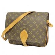 Louis Vuitton Vintage Pre-owned Tyg louis-vuitton-vskor Brown, Dam