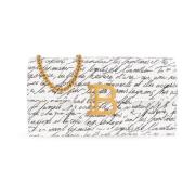 Balmain Chain Wallet B-Buzz White, Dam