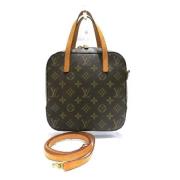 Louis Vuitton Vintage Pre-owned Canvas handvskor Brown, Dam