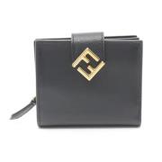 Fendi Vintage Pre-owned Laeder plnbcker Black, Dam