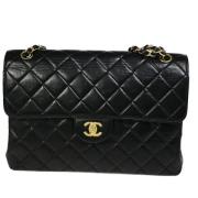 Chanel Vintage Pre-owned Laeder chanel-vskor Black, Dam