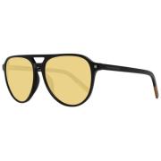 Ermenegildo Zegna Svarta Herr Aviator Solglasögon Yellow, Herr